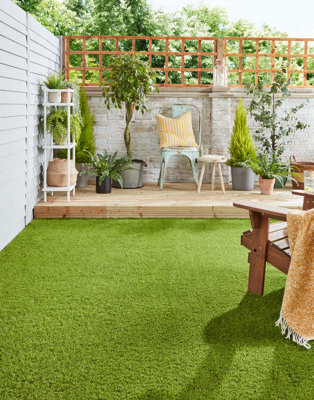 Impero Miami Artificial Grass - 2m X 4m (8m²) | DIY At B&Q