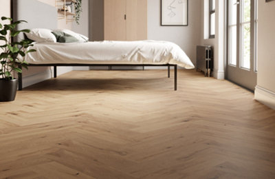 Impero Mountain Peak Oak Engineered Wood Flooring. 1.80m² Pack