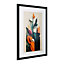 In The garden - Treechild - 40 x 50cm Framed Print