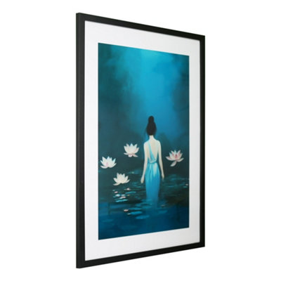 In The Pond - Treechild - 50 x 70cm Framed Print