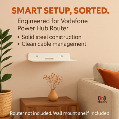 Supporto da Parete per Vodafone Power Hub W-fi 6 Router a Banda Larga