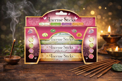 Incense Sticks, Unique And Premium Flavours, Ideal for Meditation, Yoga ...