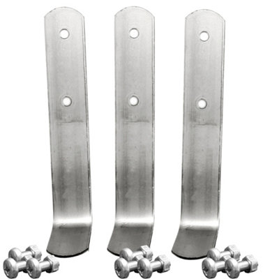 Incinerator Bin Burner Legs Feet Replacement for 15L 30L 60L & 90L Galvanised Fire Bin