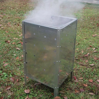 Incinerator Fire Bin 90l Burning Garden Galvanized Waste Wood Leaves ...