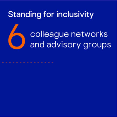 Standing for inclusivity. 6 Colleague networks and advisory groups.