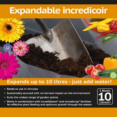 Incredicoir Eco Expanding Compost - 1 Pack