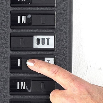 Indesign In/Out Board Single Column 10 Name W207xH360mm Ref WPIT10I