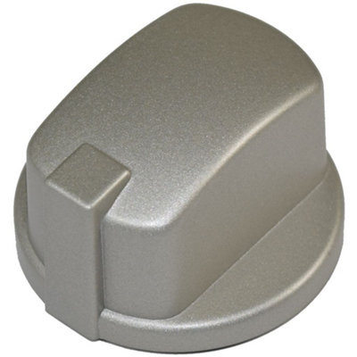 Indesit Compatible Oven Cooker Hob Control Knob Inox Pack of 1 by Ufixt