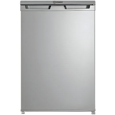 Indesit I55V1 112S UK - Silver Under Counter Fridge with Ice Box - 101L ...