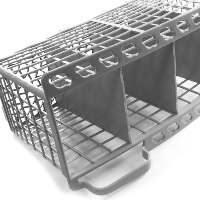 Universal Dishwasher Cutlery Basket Deluxe 2-in-1 Full Size And Detachable Slimline 49672010 - Foto 8