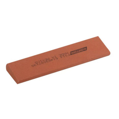 India FS14 Round Edge Slipstone 100 x 25 x 11 x 5mm - Fine