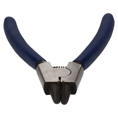 Individual Circlip Plier External Bent 6" 150mm with dipped handles