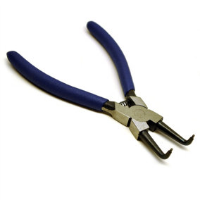 Individual circlip plier internal bent 6in / 150mm with dipped handles