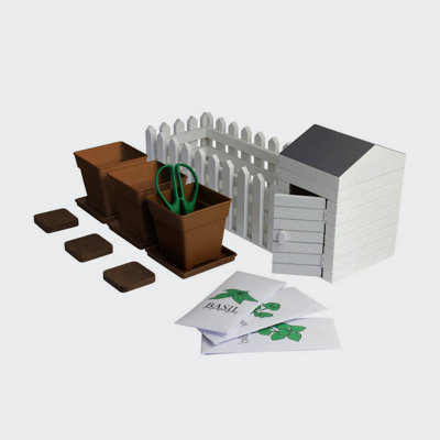 Indoor Allotment Grow Your Own Herbs Gift Set