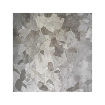 Indoor Christmas Tree Bucket or Kindling Storage in Galvanised Steel with Star - Dimensions: H23cm W23cm - 5