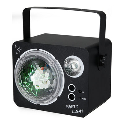 Indoor Disco LED USB 360 degree Rotating Party Light with Remote Control