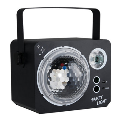 Indoor Disco LED USB 360 degree Rotating Party Light with Remote Control