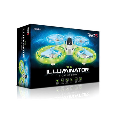 Indoor Illuminator Quadcoptor Flyer - 4