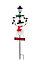 Indoor / Outdoor 114cm Tall Christmas lantern light - Snowman