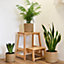 Indoor Planter Basket Natural Seagrass Set of Three 20cm, 18cm & 16cm Diameter Garden Gear