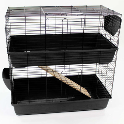Indoor Rabbit Hutch Tier Cage Bunny Guinea Pig Small Pet
