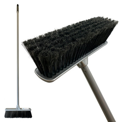 Indoor Soft Sweeping Broom - Silver