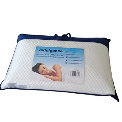 Indulgence natural latex pillow