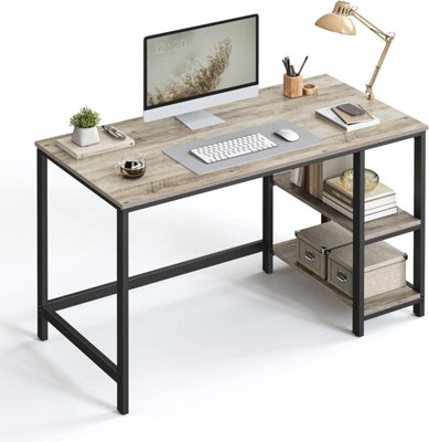 Industrial Computer Desk, Office and Living Room Work Table with Steel ...