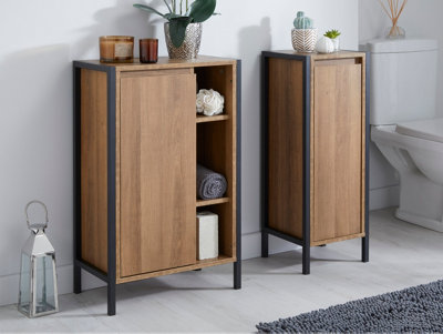 Small bathroom furniture deals storage