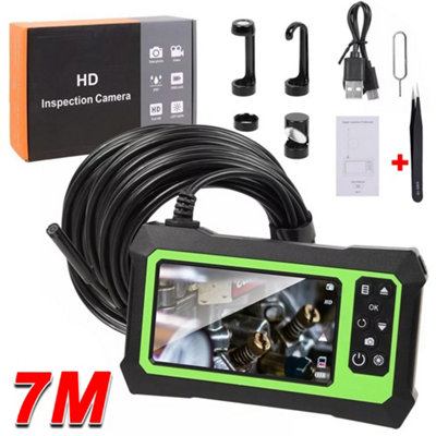 Industrial Endoscope Camera 1080P HD 4.3'' Screen Borescope Inspection Camera UK