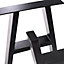 Industrial Furniture Legs Black Ladder Iron Table Legs,2PCS,H71.5 cm