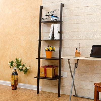 Industrial Ladder Shelf  5Tier Bookcase Rack 160mm(H)