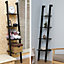 Industrial Ladder Shelf  5Tier Bookcase Rack 160mm(H)