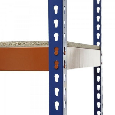 Industrial Shelving Racking 4 Levels, 1800mm H x 1800mm W x 600mm D ...