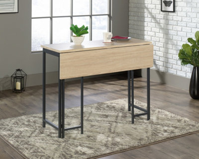 Industrial Style High Work Table with flip up extension