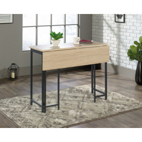 Industrial Style High Work Table with flip up extension