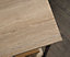Industrial Style L-Shaped Desk Charter Oak