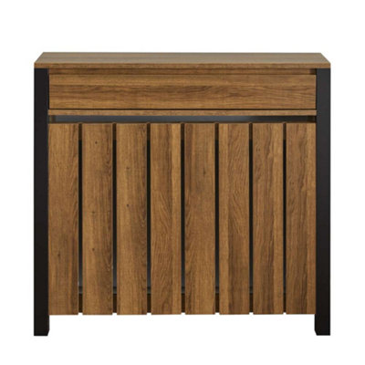 Industrial Style Mini Radiator Cover with Drawer - 3