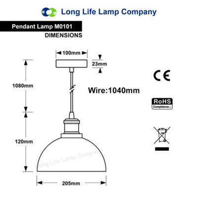 Industrial Vintage Glass Pendant Ceiling Light Shade Smoke Grey M0101