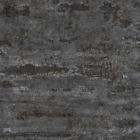 Industrial Wall Texture Wallpaper Black AS Creation AS374154
