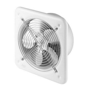 Industrial White Commercial Extractor Fan 200mm / 240V / 405m3/h