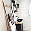 Industville Bulkhead Outdoor & Bathroom Sconce Wall Light, 12 Inch, Black