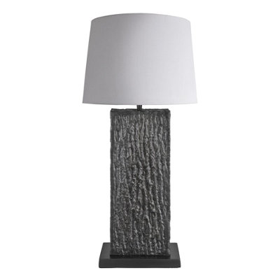 White column on sale table lamp