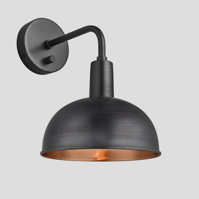 Copper wall lights deals b&q