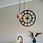 Industville The Globe Collection Pendant, 1 Wire, Copper