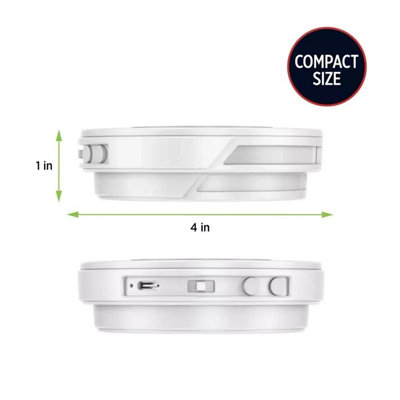 Infinity X1 Motion Activated LED Light 2 Pack, Rechargeable Night Light ...