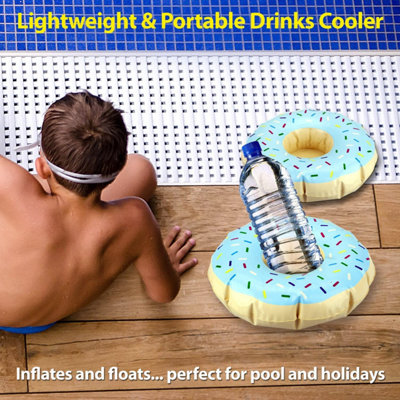 Inflatable Donut Drink Holder Pool