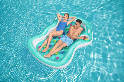 Inflatable Double Swimming Pool Lounger Bestway Airbed, Water Lilo & Boat