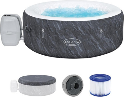 Inflatable Hot Tub with App-Control Lay-Z-Spa Boracay Smart Signature AirJet