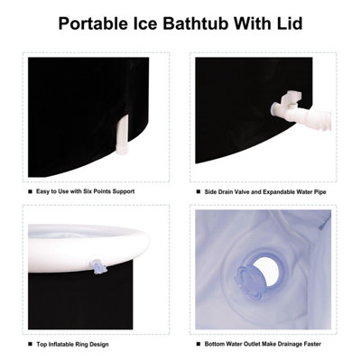 Inflatable Indoor / Outdoor Ice Bath